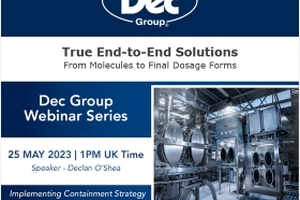 Dec Group announce 2023 webinar series on "impactful topics"