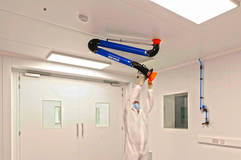 Behind the scenes of a cleanroom build: Sherlock Biosciences’ molecular diagnostics cleanroom