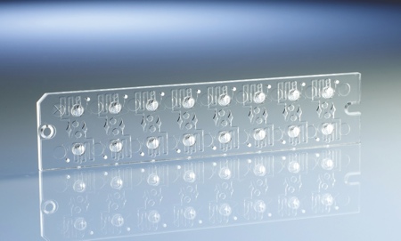 Diagnostics depend on precision moulding