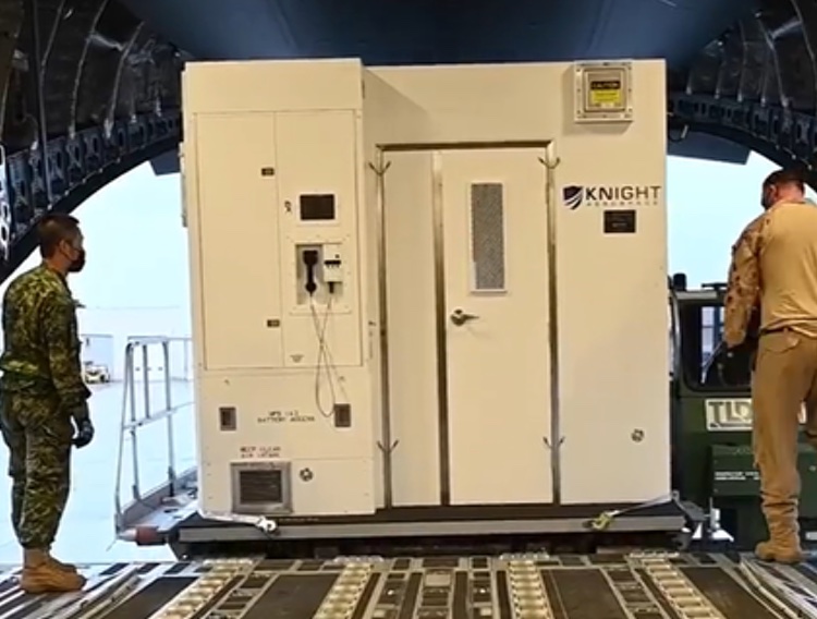 Dortek works with military specialist on biocontainment module