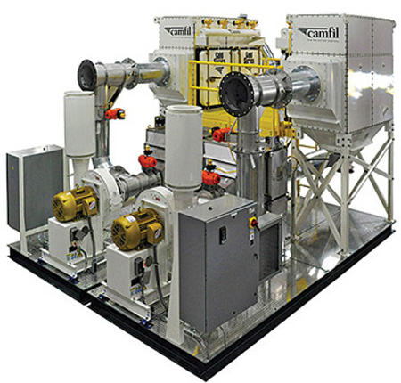 Dust collector skid packages offer simple installation