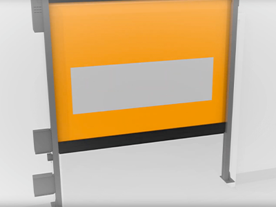 Efaflex roll-up high speed door
