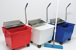 Effectively remove cleanroom contamination with TruCLEAN mopping systems