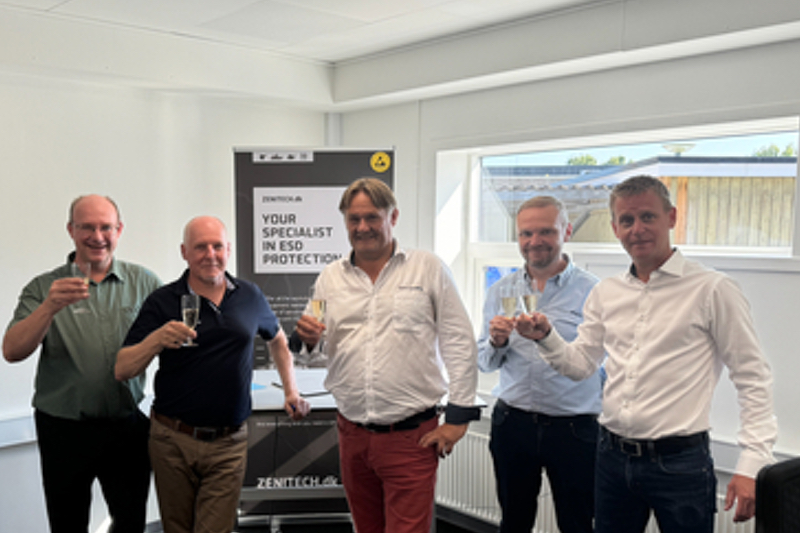 Electrostatic discharge expert ESD Center acquires "perfect match" ZENITECH.dk