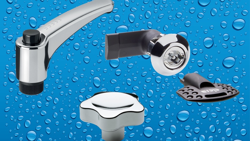 Elesa launches standard components for hygiene applications