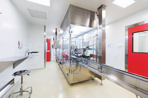 Eliminating contaminants in an area of high GMP cleanliness