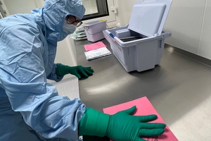Elimination of contaminants in GMP cleanliness classes and pharmaceuticals