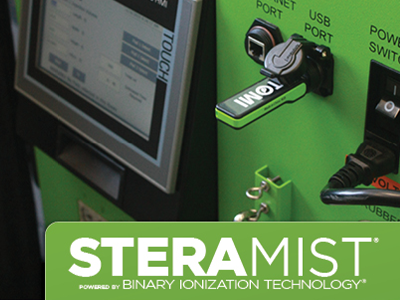 Enhance your lab disinfection and decontamination protocols with SteraMist technology