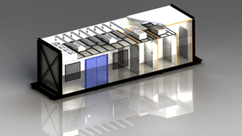 Ertec unveils modular cleanroom on a skid 