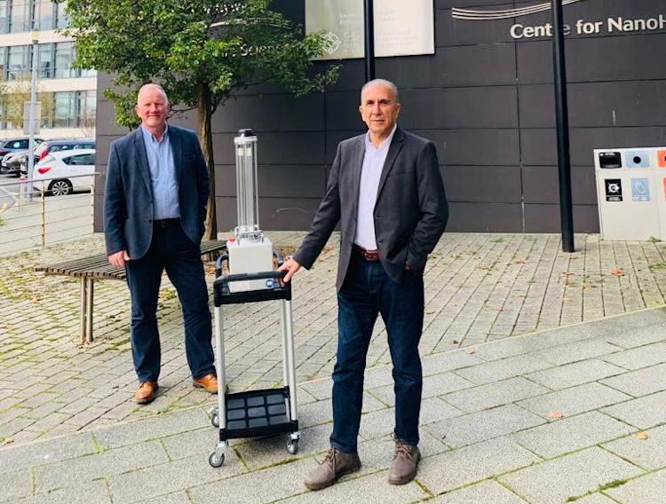 Evolve Raybotix supplies automated disinfection robots