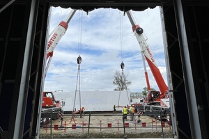 Evotec starts G-CON cleanroom POD installation in France
