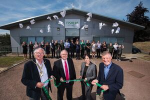 Fishers debuts head office in Fife