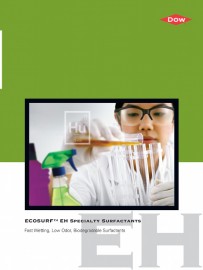 Free brochure on Dow’s Ecosurf EH surfactants