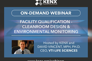 Free on-demand webinar: Facility Qualification – Cleanroom Design & Environmental Monitoring