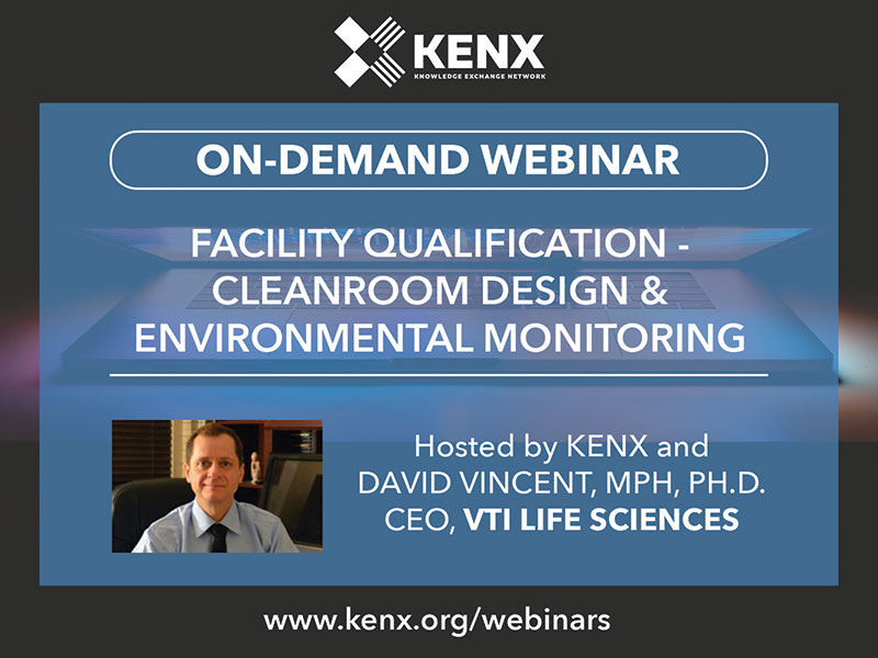 Free on-demand webinar: Facility Qualification – Cleanroom Design & Environmental Monitoring