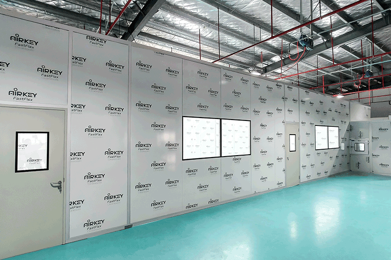 Free-standing modular cleanroom supports Russian chip production expansion