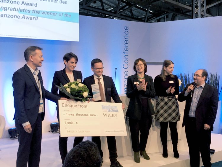 Friedrich Sailer cleanroom magnet mount wins Cleanzone Award 2019