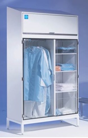 Garment storage cabinets from Terra Universal