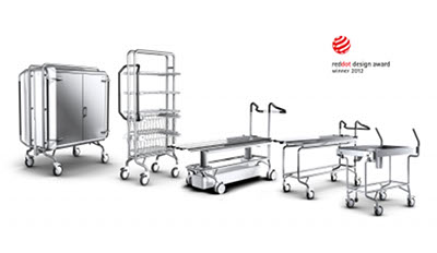 Getinge trolleys win Red Dot Award