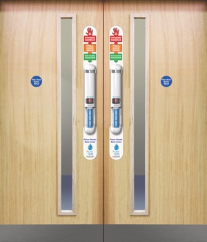 Getting a handle on healthcare hygiene