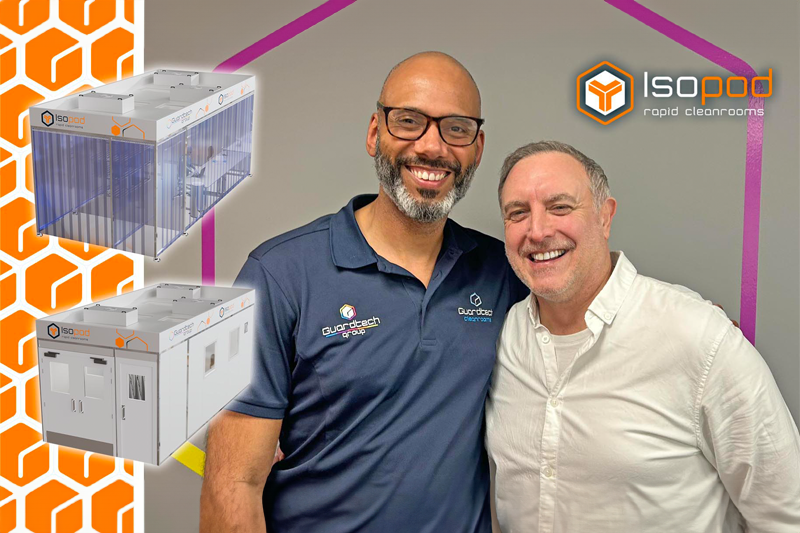 Guardtech elevates rapid cleanroom offering as new era of Isopod takes shape