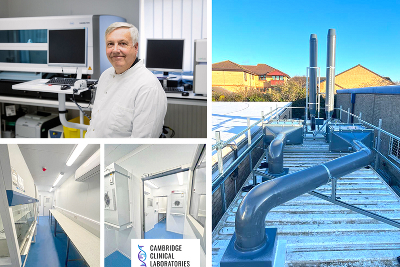Guardtech refurbishes modular COVID-19 testing BSL2 lab into CL3 lab