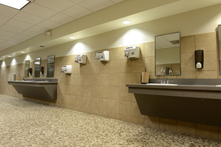 Hand dryers in washrooms spread bacteria and diseases