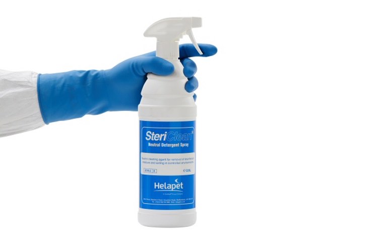 Helapet adds neutral detergent spray to SteriClean range