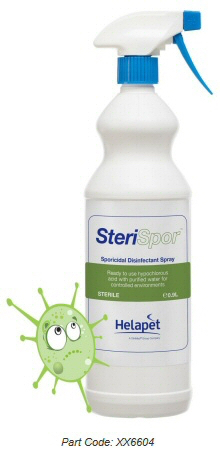 Helapet unveils new sporicide trigger spray