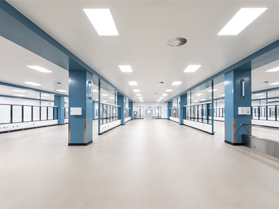 High performance flooring system installed at AstraZeneca