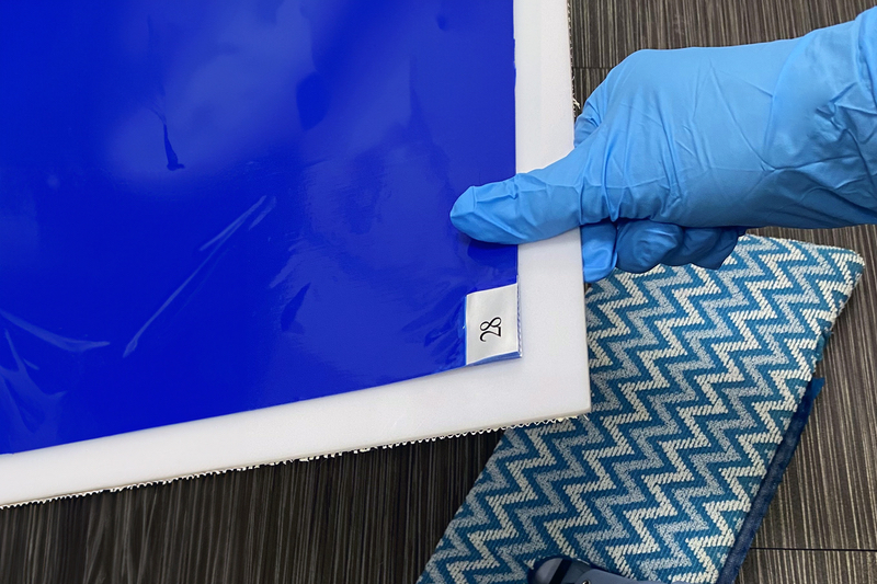 High-Tech Conversions introduces Tacky Traxx PVC cleanroom sticky mat frames