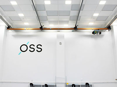 Hoist UK design and fit crane structure for Oxford Space Systems 