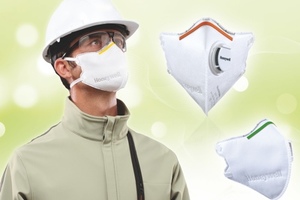 Honeywell's 2000 series single-use folding masks offer comfort and convenience