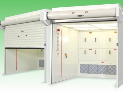 Hosokawa downflow booth is affordable yet retains high levels of containment
