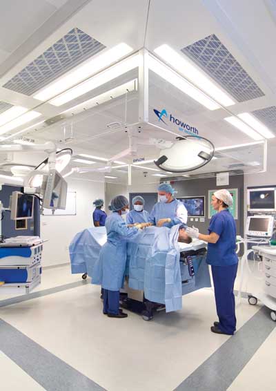 Hospital operating theatres get design improvements