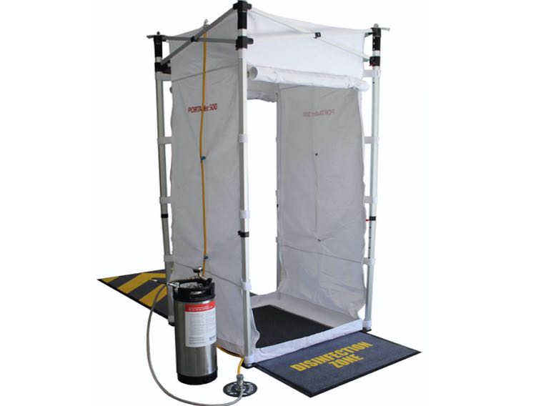 Hughes Safety Showers launches multi-nozzle misting shower