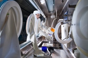HVP cleanroom decontamination validation in minutes not days
