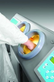 Hygiene station controls handwashing and sanitisation