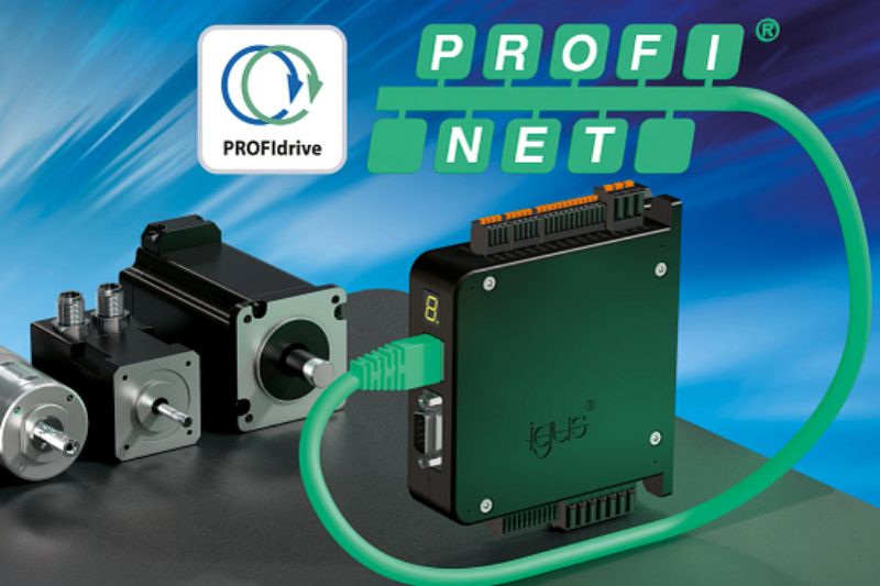 igus expands D1 motor control with Siemens-certified PROFINET integration