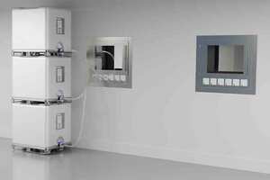 Improved cleanroom fluid and solid transfers