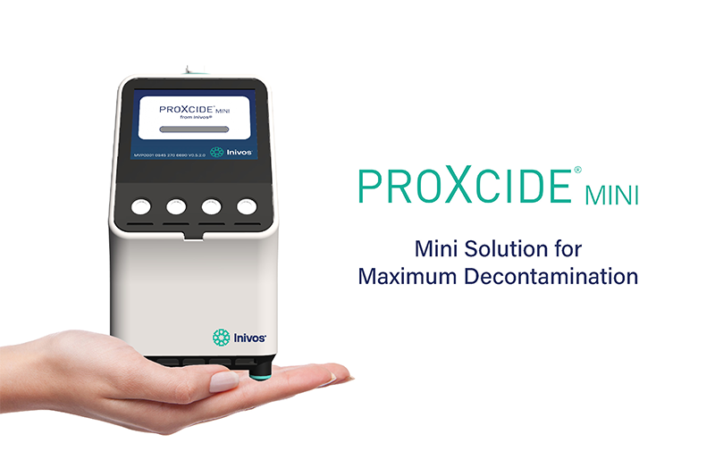 Inivos unveils ProXcide Mini: the future of small-chamber bio-decontamination