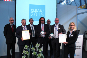 Innovation honoured in Fraunhofer IPA 'Clean' awards