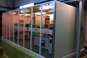 Installation of a cleanroom increases sales at Amies Innovation