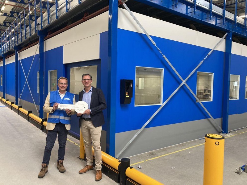 Interflow finishes modular cleanroom for ERIKS