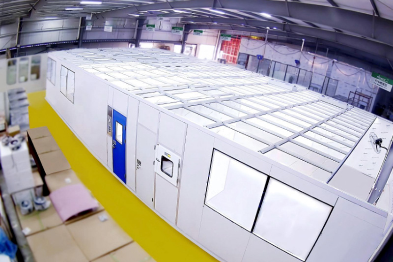 Airkey delivers ISO 6 modular cleanroom for manufacturing of microelectronic devices