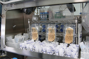 Isolator decontamination with nitrogen dioxide