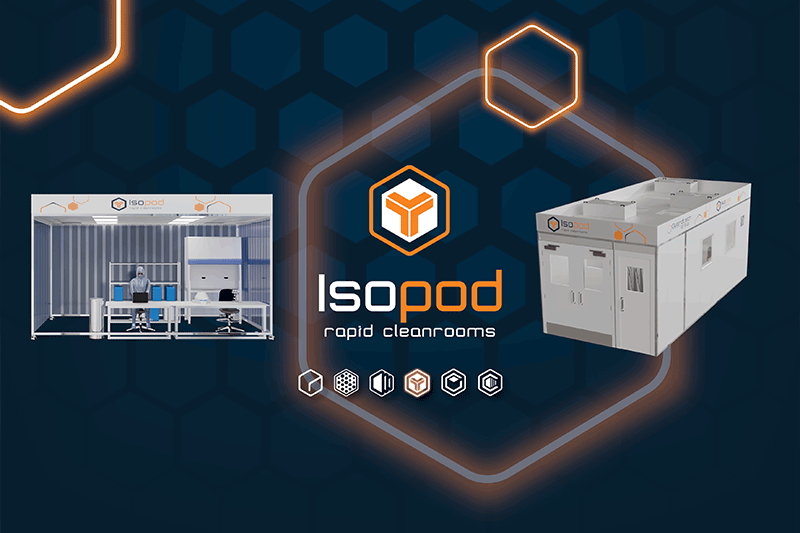 Isopod Rapid Cleanrooms – providing small-scale segregation solutions for larger turnkey projects