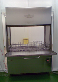 IWM cabinet washer goes through the wall 