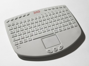 JAOtech Wyki keyboard is anti-bacterial and self-monitoring