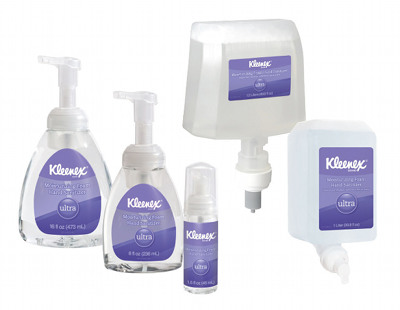 Kimberly-Clark foam hand sanitiser helps beat bugs